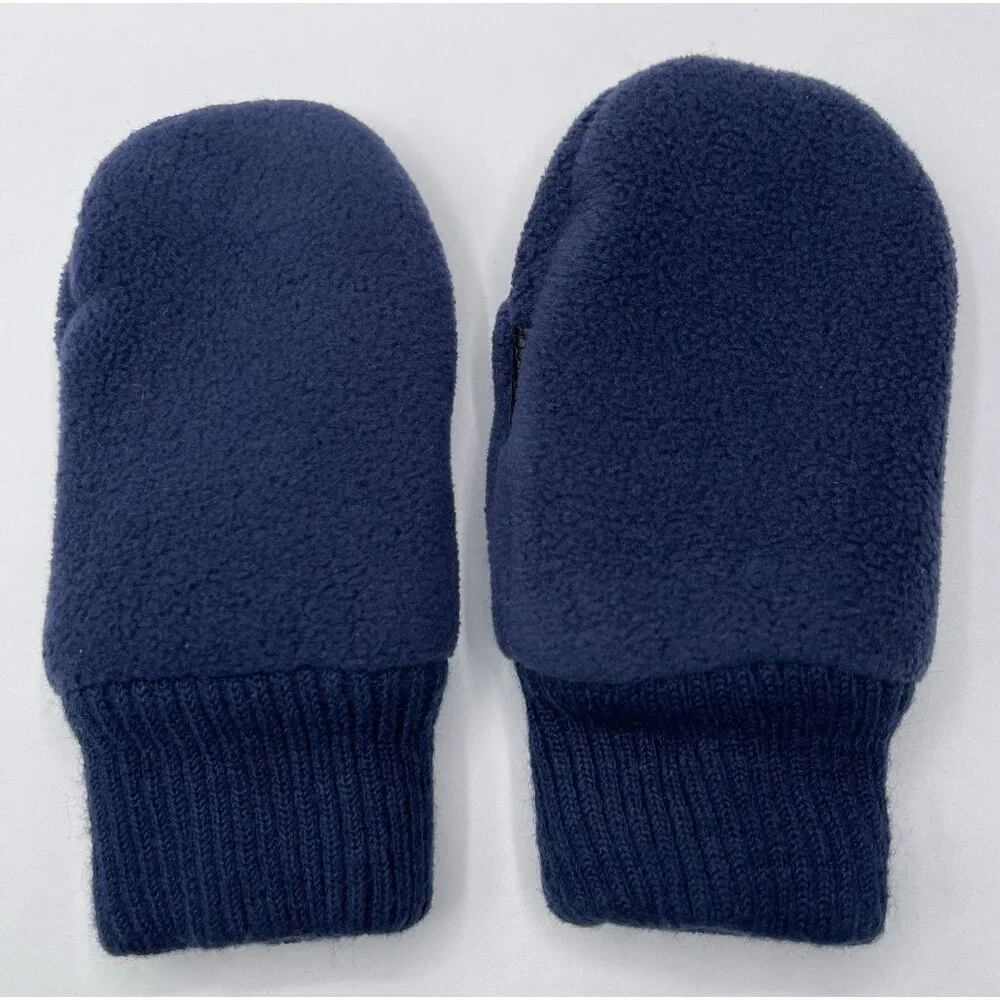 Baby GAP Mittens Boys Girls Size Small Blue‎ Fleece